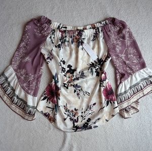 NWT White House Black Market Flowy Top